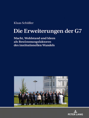 cover image of Die Erweiterungen der G7